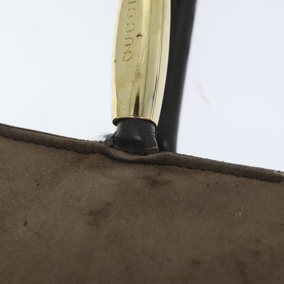 GUCCI Shoulder Bag Suede Brown Gold 002 2853 0465 0 Auth bs18498 - Picture 9 of 16